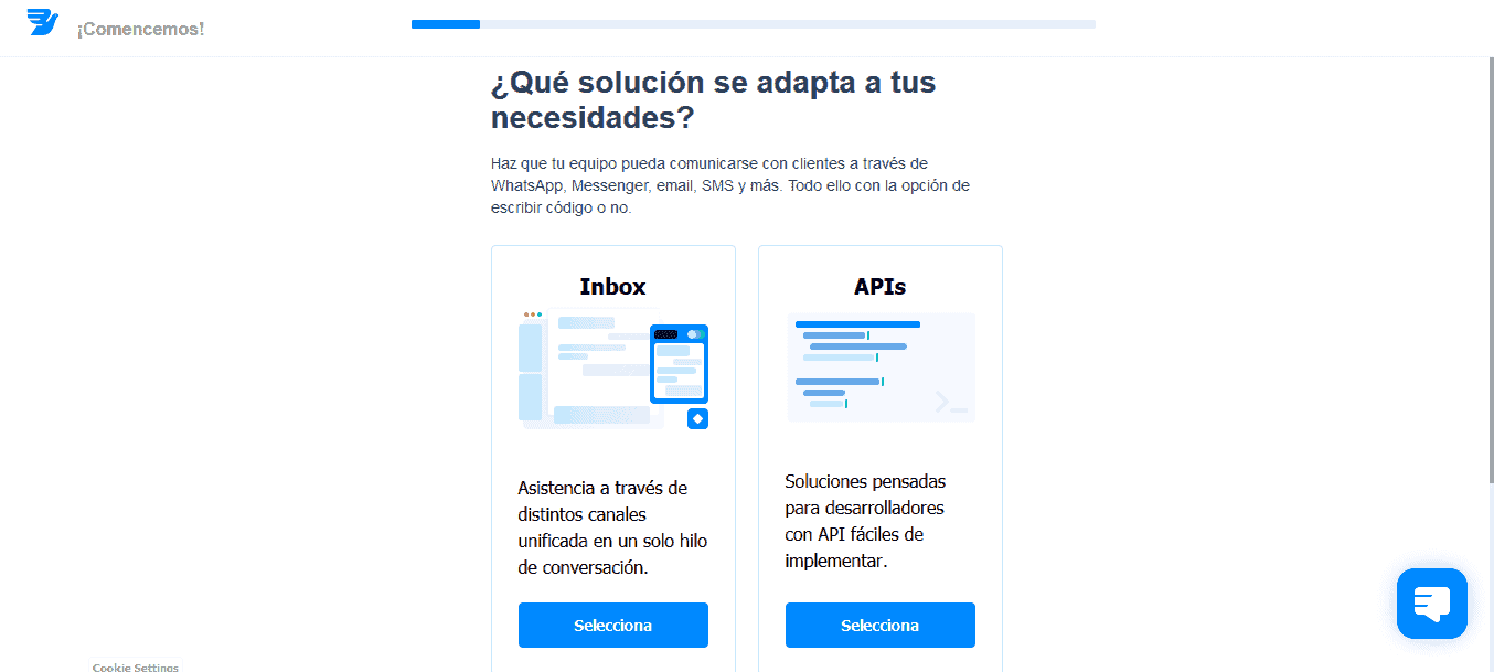 Como registrarse en MessageBird