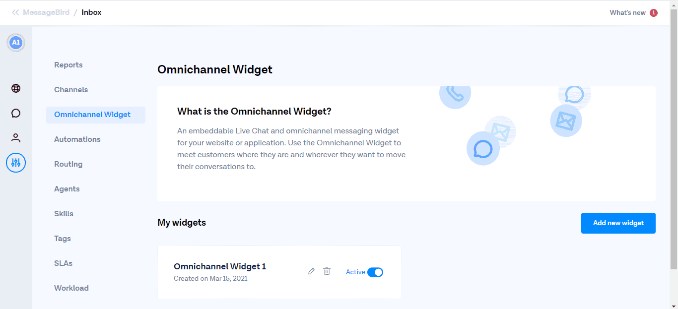 Como registrarse en MessageBird