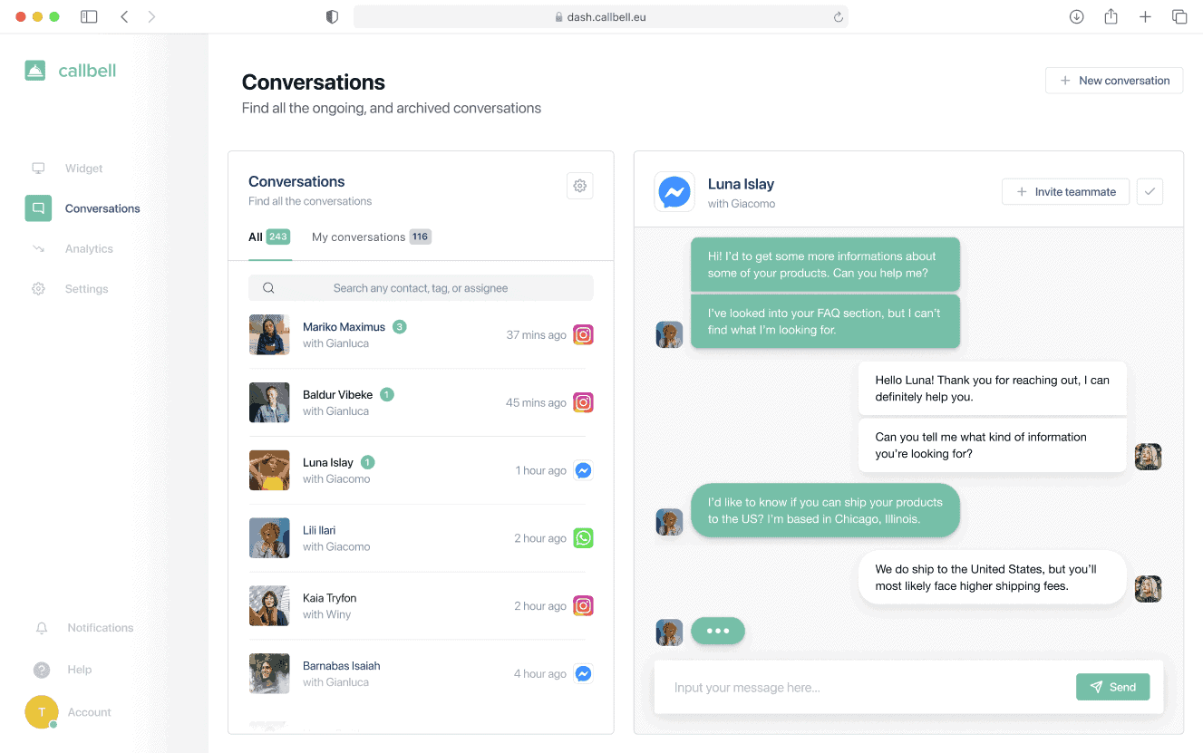 Alternativas a MessageBird