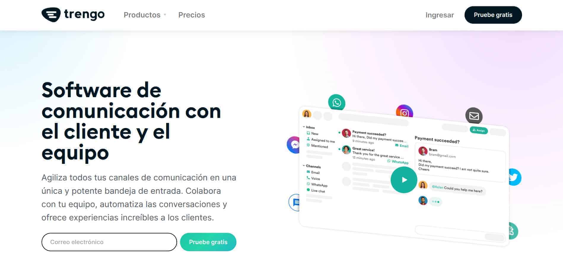 Como registrarse en Trengo