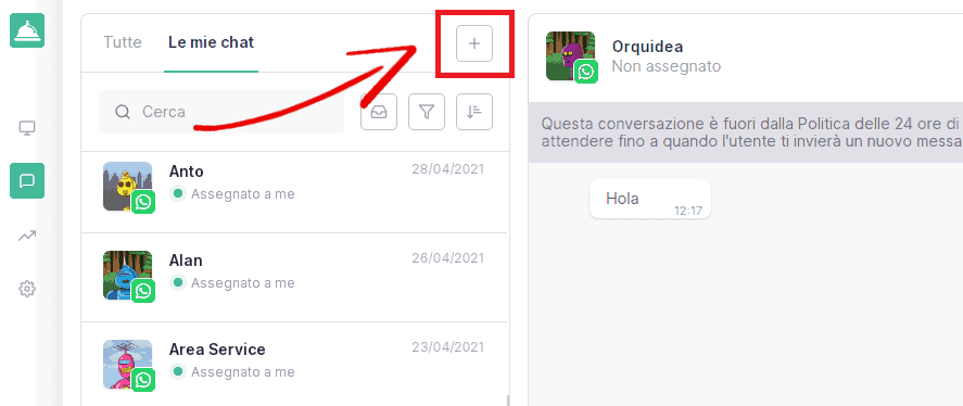 Chat WhatsApp sin tener el número registrado