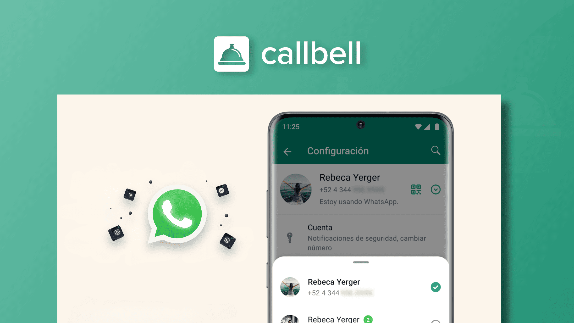 Adicionar mais de um número do WhatsApp