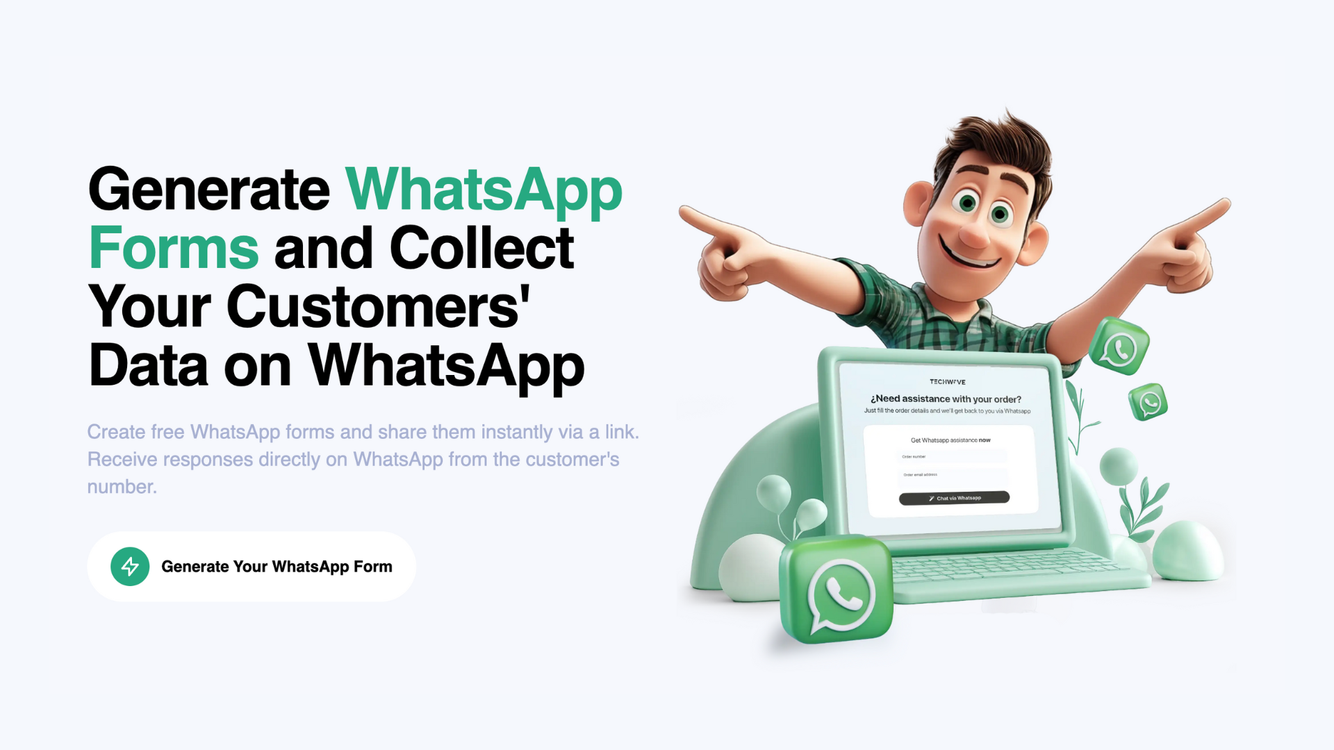 Generate the WhatsApp form