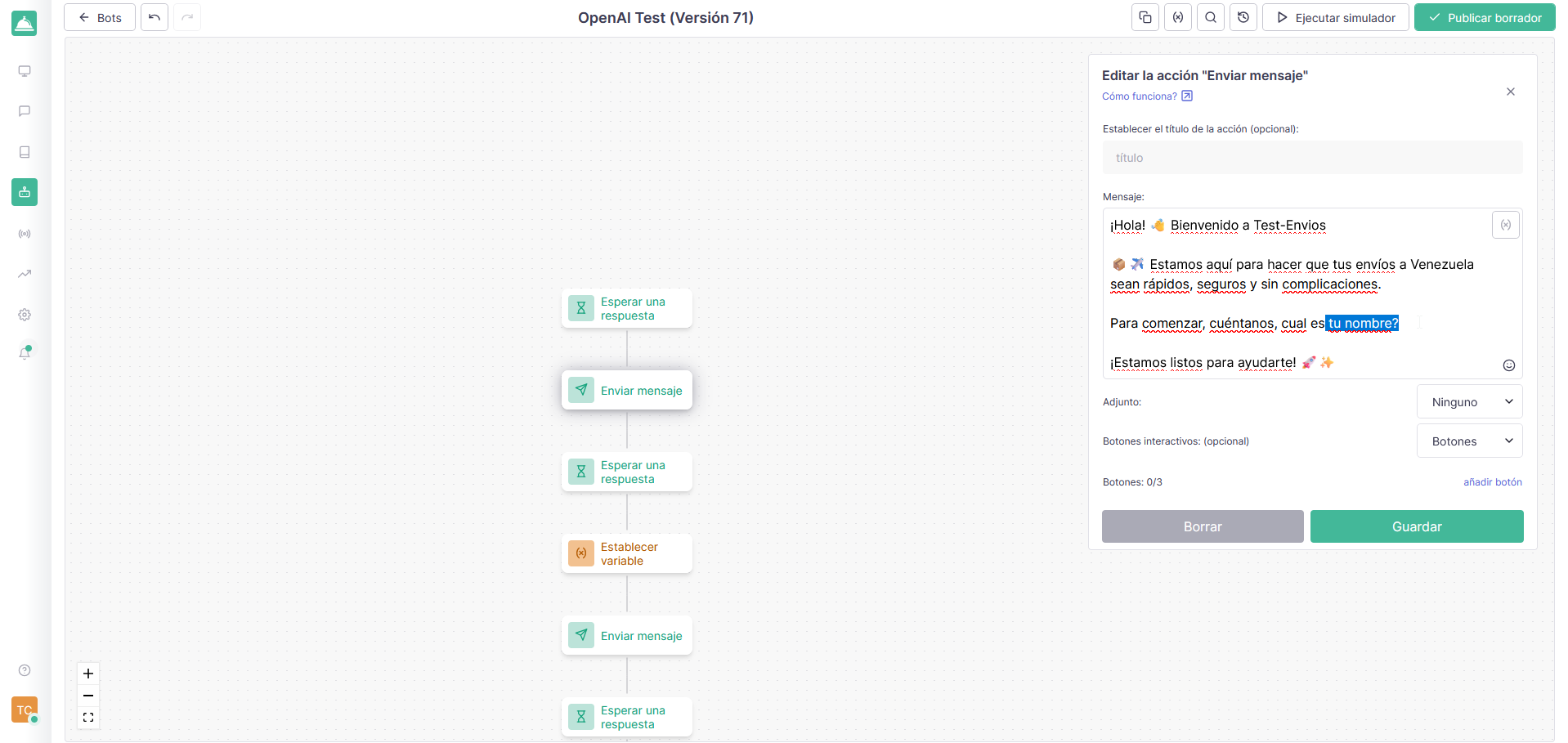 WhatsApp <--> Google Sheets