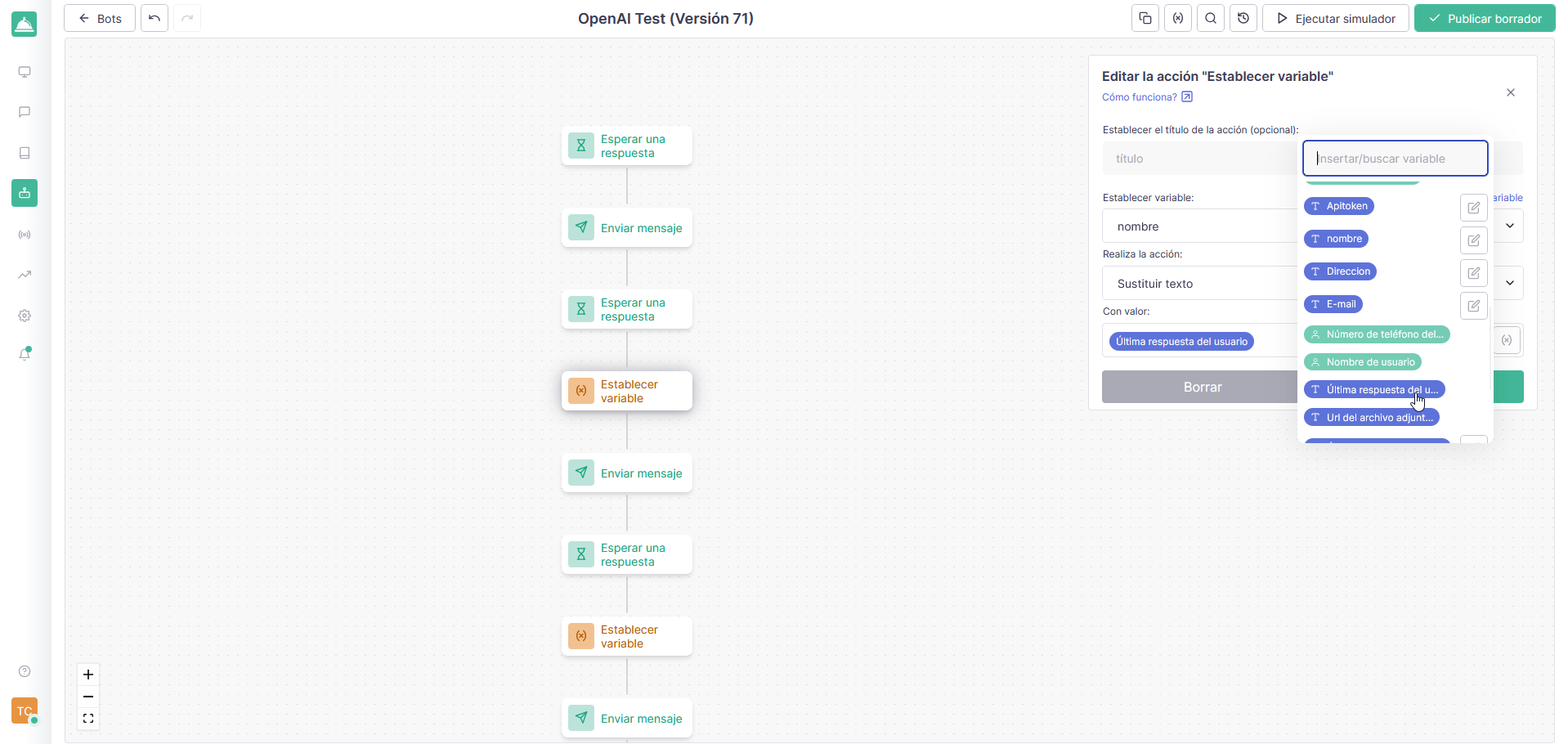 WhatsApp <--> Google Sheets