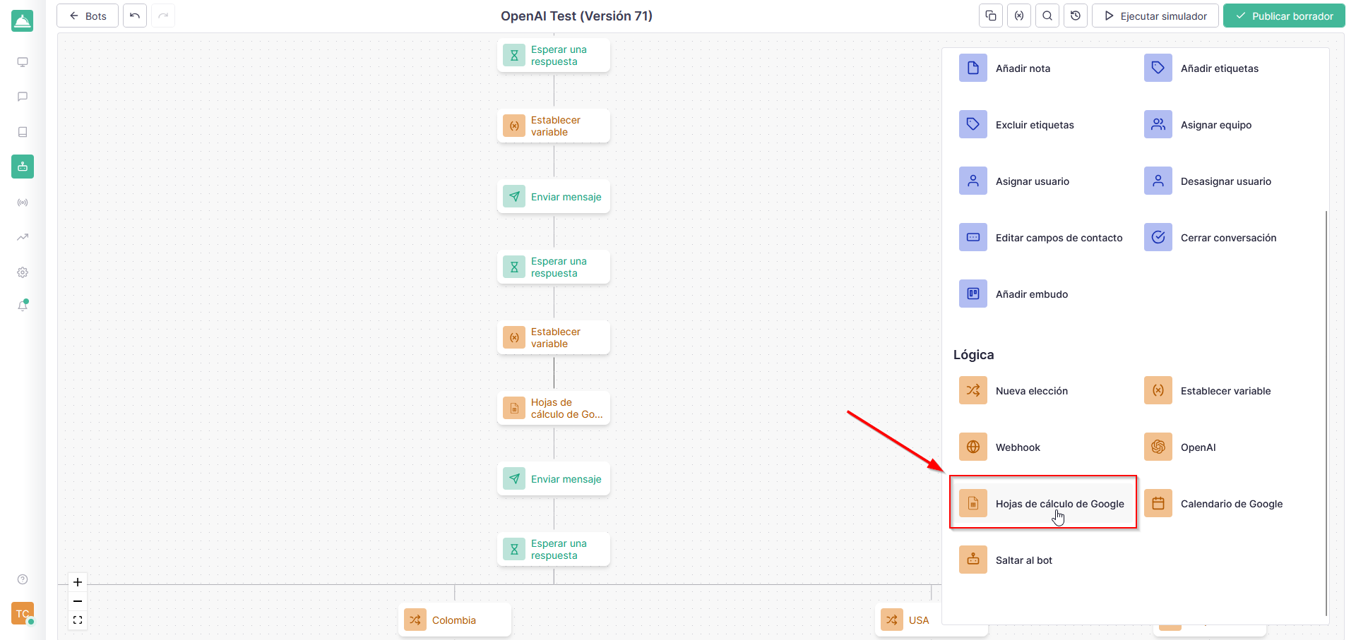 WhatsApp <--> Google Sheets
