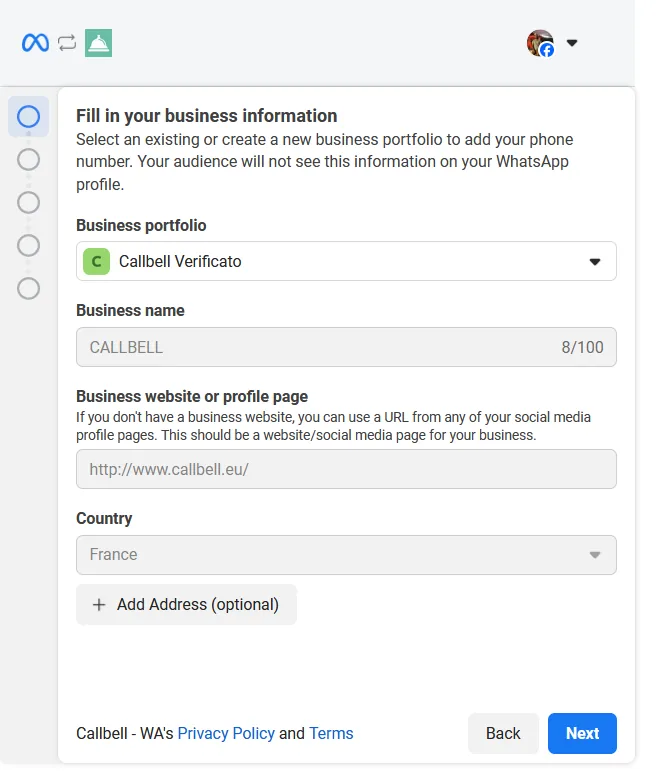 Como conectar WhatsApp Business a Callbell con Coexistence