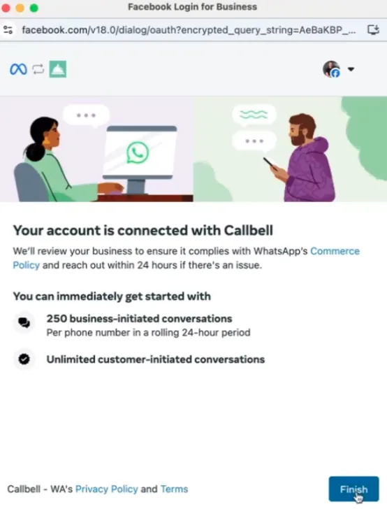 Como conectar WhatsApp Business a Callbell con Coexistence