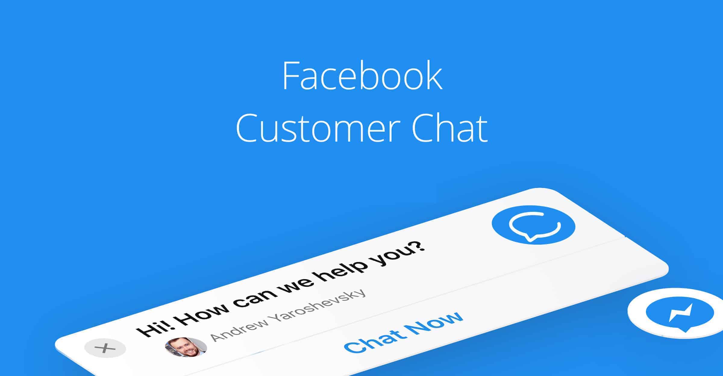 Customer facebook chat messenger Messenger Customer