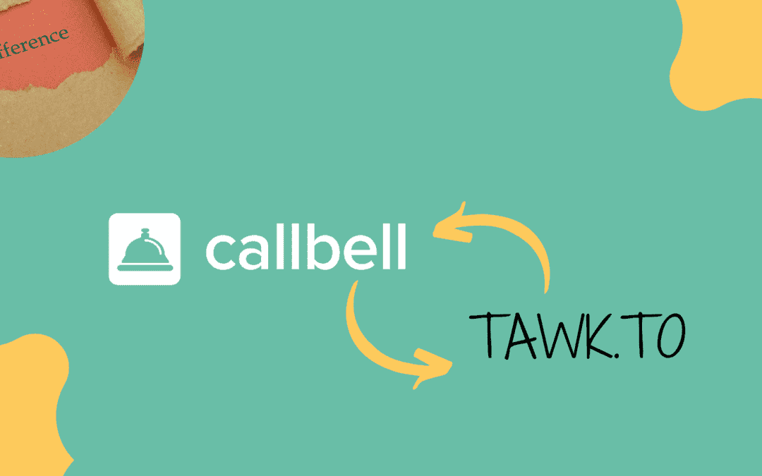 Diferença entre tawk.to e Callbell