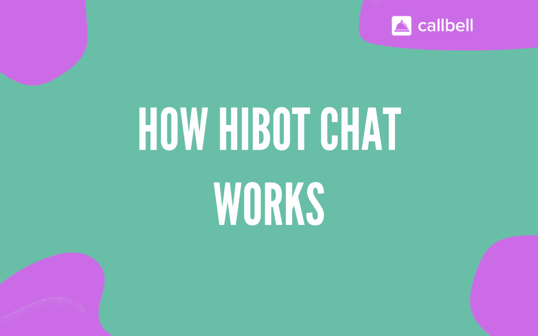 ¿Cómo funciona Hibot chat?
