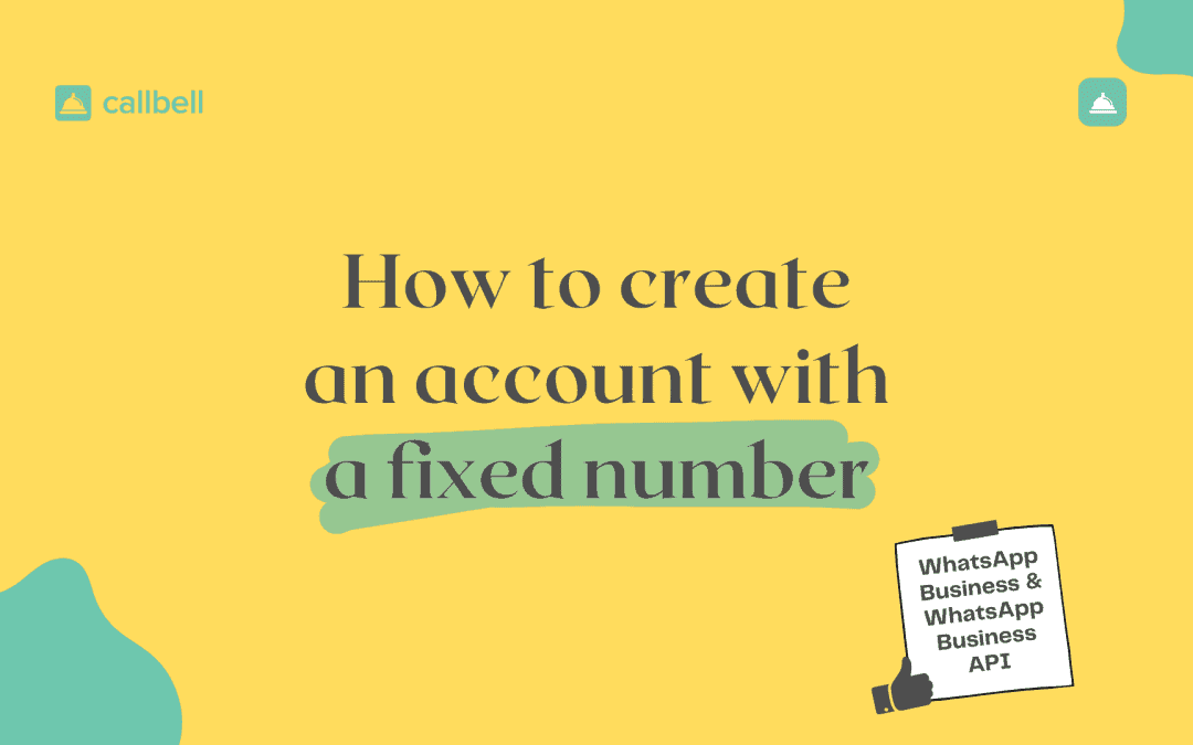 How to create an account with a landline number [WhatsApp Business & WhatsApp Business API]
