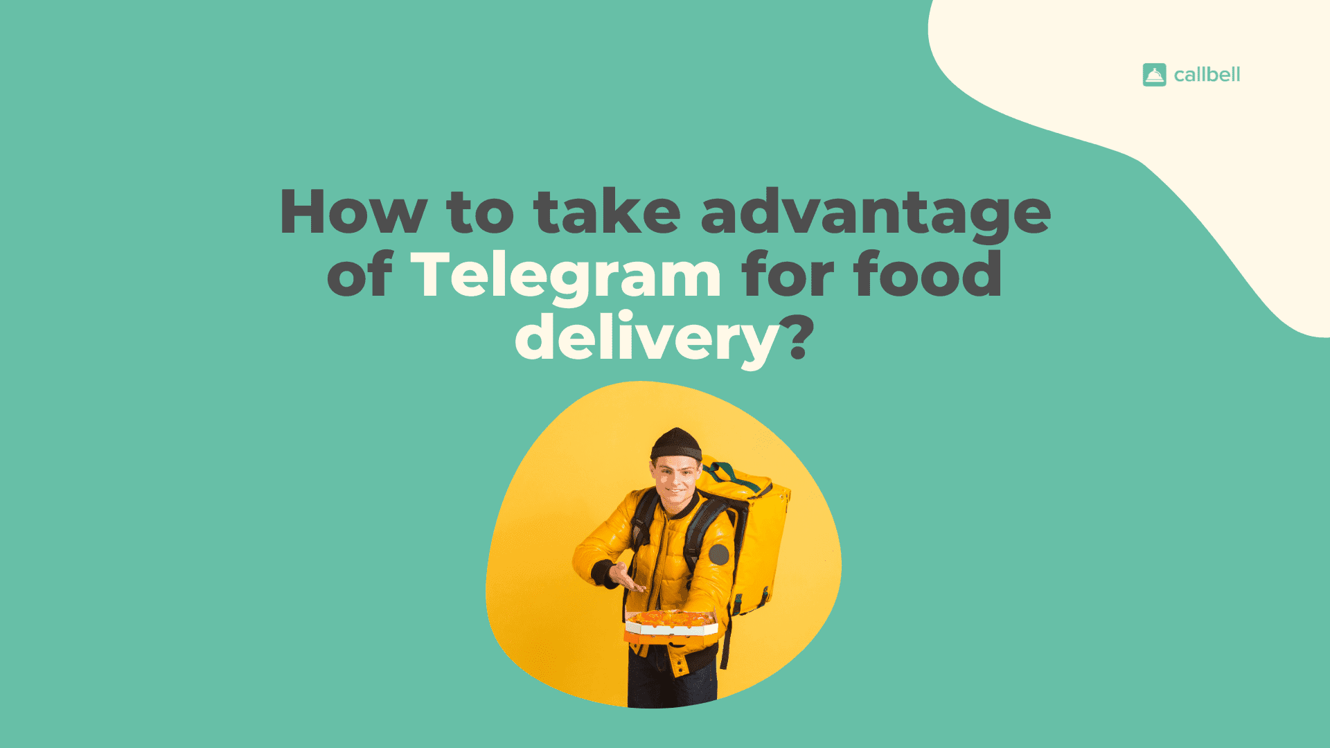 Telegram for delivery