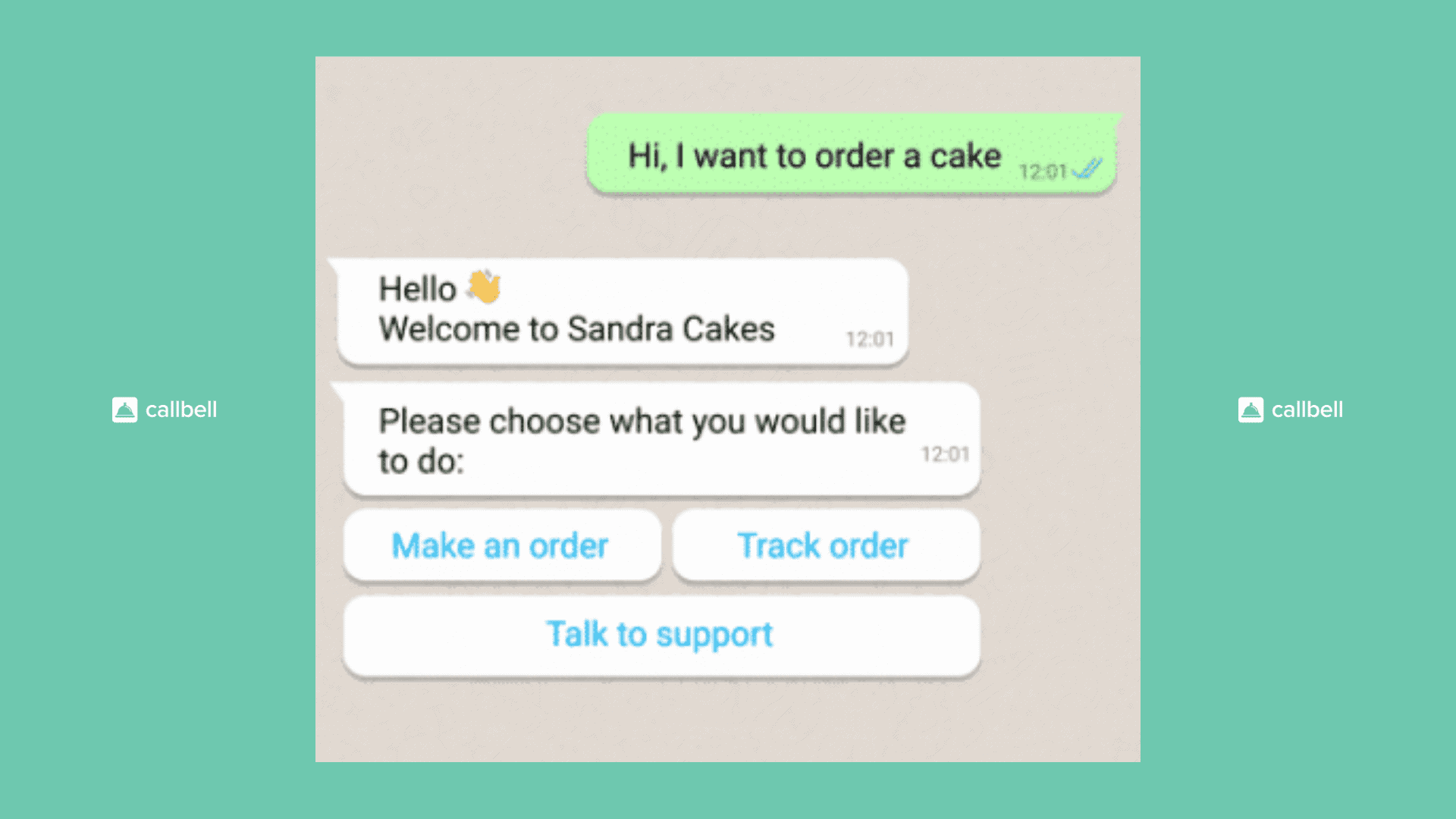Interactive WhatsApp messages