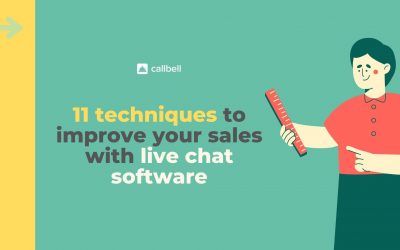 11 techniques to improve your sales with Live chat software