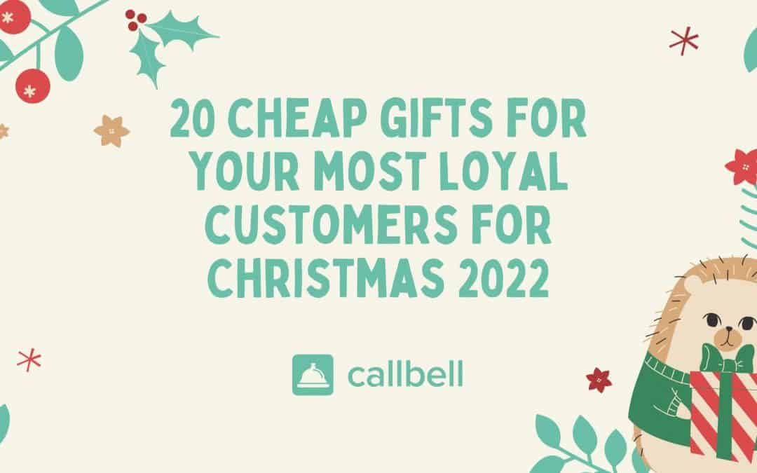 20 regalos baratos para tus clientes más leales para navidad 2022