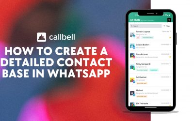 How to create a detailed contact database in WhatsApp