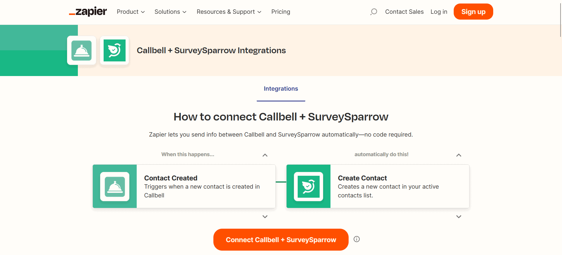 Connect WhatsApp to Survey Sparrow