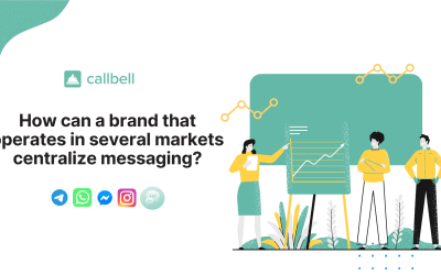 How can a brand that operates in multiple markets centralize messaging across multiple WhatsApp, Facebook Messenger, Instagram Direct and Telegram accounts