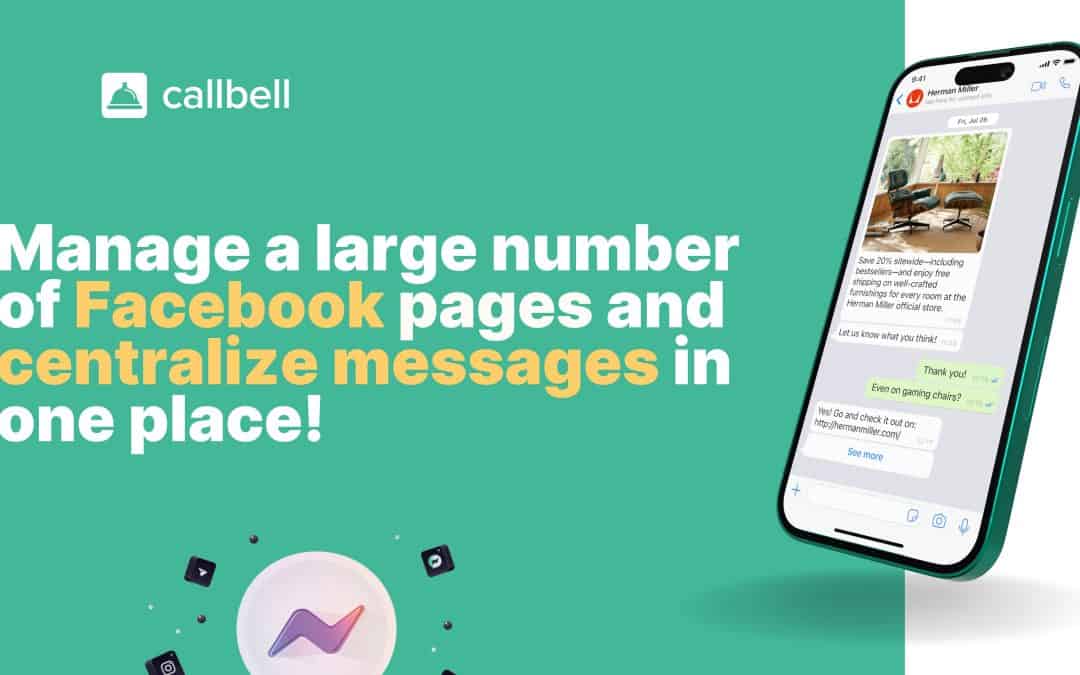 Does your business manage a big number of Facebook pages, needing to centralize all messages in one place? Here is the solution
