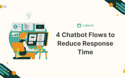 4 Flux de chatbots qui vous pouvez utiliser pour réduire le temps de réponse des clients