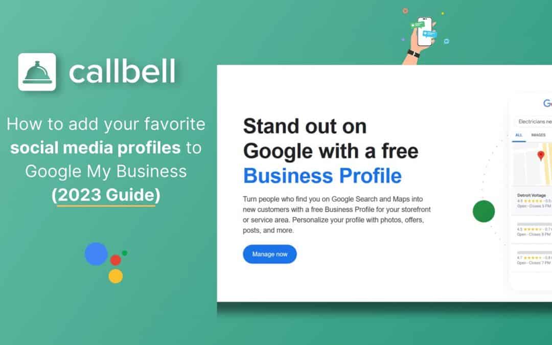 How to add your social profiles to Google My Business [2023 guide]