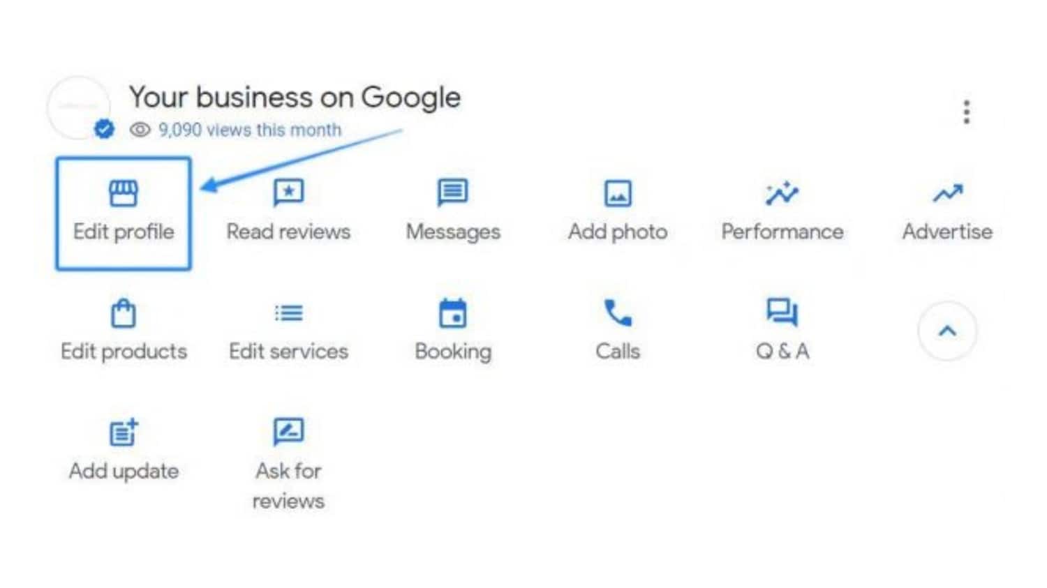 Add your social profiles to Google My Business